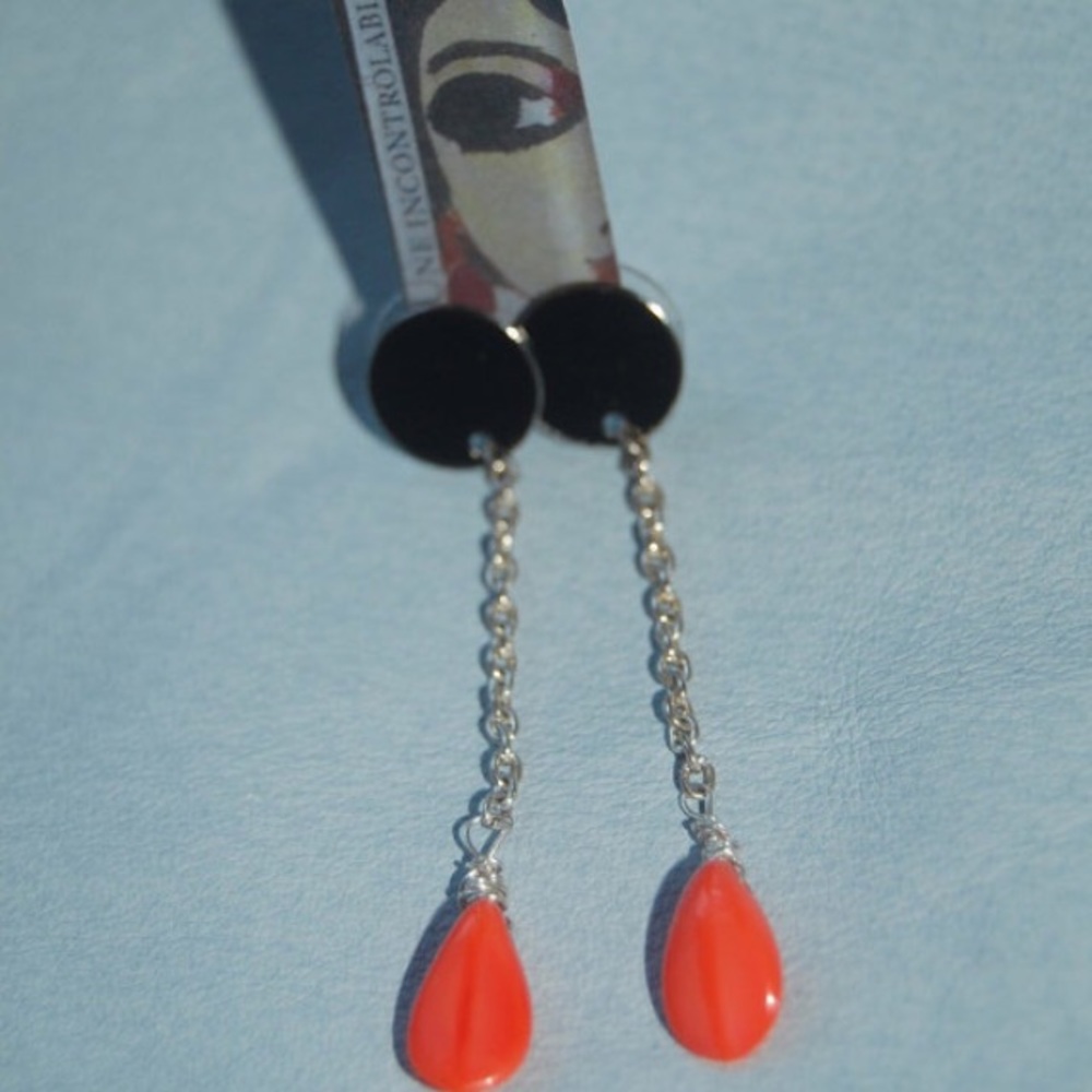 🍄 unique drop earrings